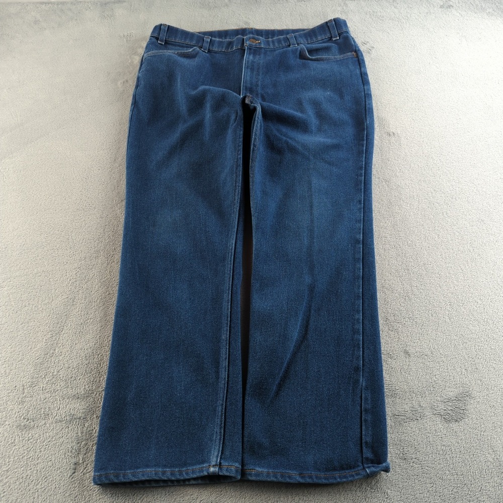 Vintage 90s Levis Jeans Mens 42x30 (Fits 38x29) Blue‎ Dark Action Jeans Made USA